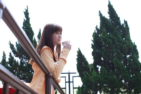 Asian young womanの写真素材