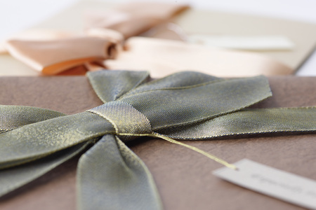 Ribbon bow の写真素材