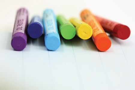 Color crayons の写真素材