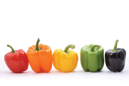 Bell peppersの写真素材