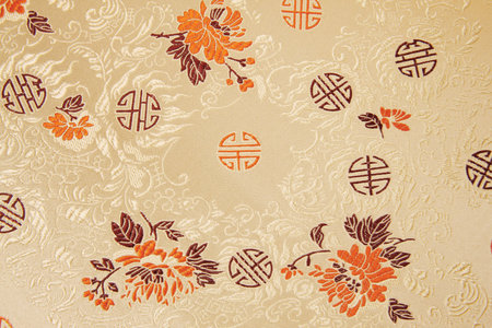 Beautiful textileの写真素材