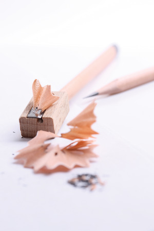 Pencil sharpeningの写真素材