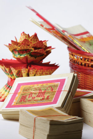 Adornment for spring festival の写真素材