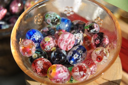 Lake Kawaguchi, Crafts Garden, Japanの写真素材