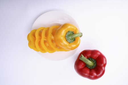 sweet pepperの写真素材