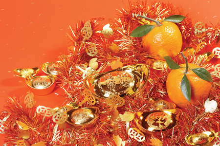 Chinese New Year ornamentの写真素材