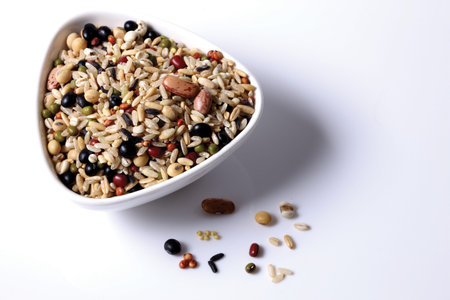 Grain in a bowl 