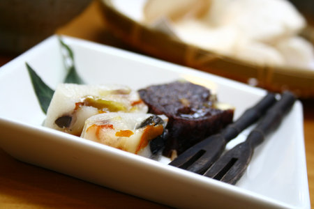 food in Samcheongdongの写真素材