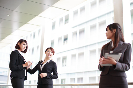 Three businesswomenの写真素材