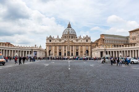 Basilica di San Pietro in Vaticano, Vatican outdoorのeditorial素材
