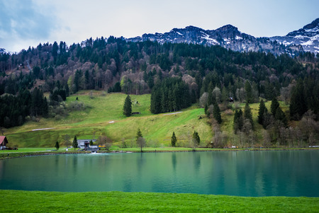 Switzerland landscapeの写真素材