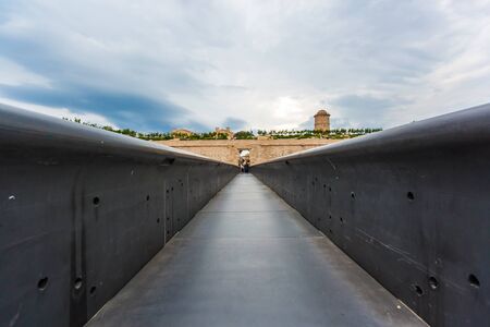 Marseilles bridge, Franceのeditorial素材