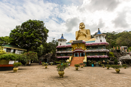 Dan Blah Golden Temple Caves, Sri Lankaのeditorial素材