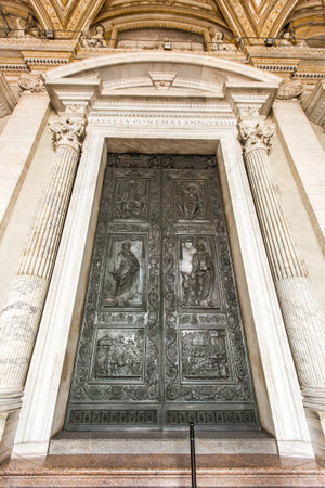 Basilica di San Pietro in Vaticano, Vatican indoorのeditorial素材