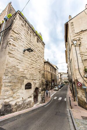 ancient city at Avignon, Franceのeditorial素材