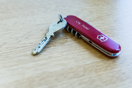 Key at Brunnen-city hotel, Switzerland