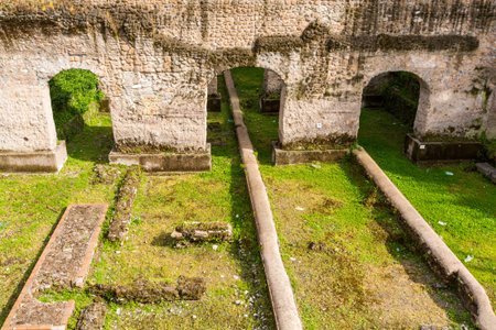 Rome, relic antique cityの写真素材