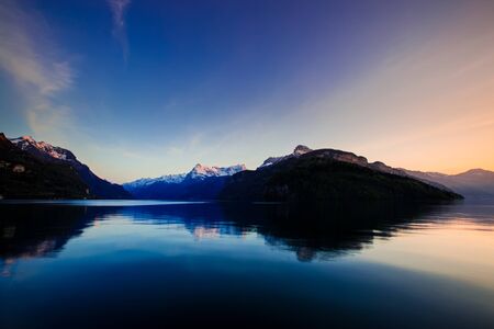Brunnen, Switzerlandの写真素材