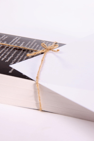 Book on white backgroundのeditorial素材
