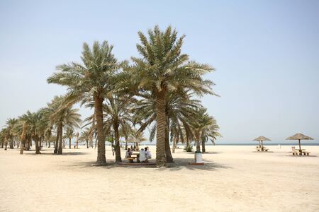 Sharjah Beach,Arabのeditorial素材