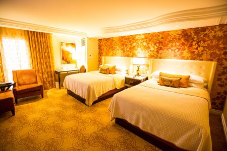 Bellagio hotel, USA.のeditorial素材