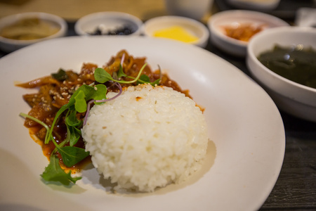Korea dishの写真素材