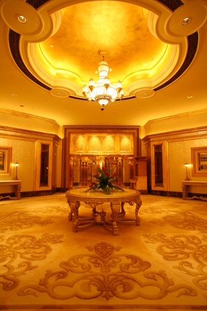 Emirates Palace Hotel,Abu Dhabi,Arabのeditorial素材
