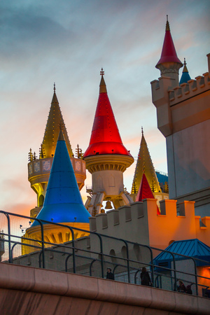 USA, Las Vegas cityscapeのeditorial素材