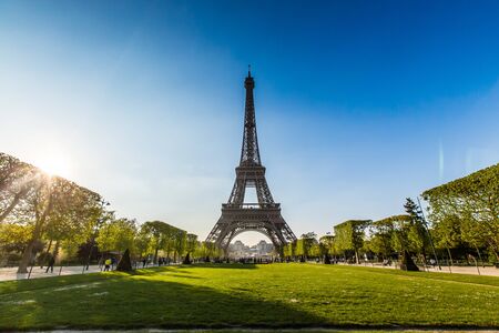 Eiffel Tower, Paris, Franceの写真素材