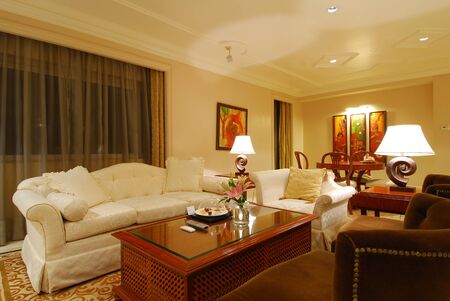 Interior view of the Hotel in The Claridgesのeditorial素材