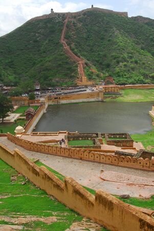 Amber Fort portrait viewの写真素材