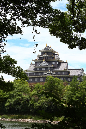 Okayama Castle, Japanのeditorial素材