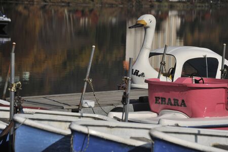 Lake Haruna view, Japanのeditorial素材