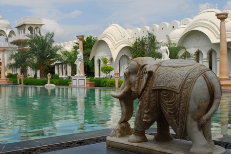 Hotel swimming poolのeditorial素材