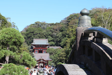 Tsurugaoka HachimangÅ«,Japanのeditorial素材