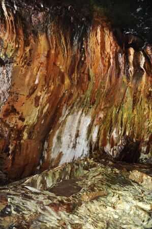 Sandanbeki Dokutsu Cave,Japanのeditorial素材