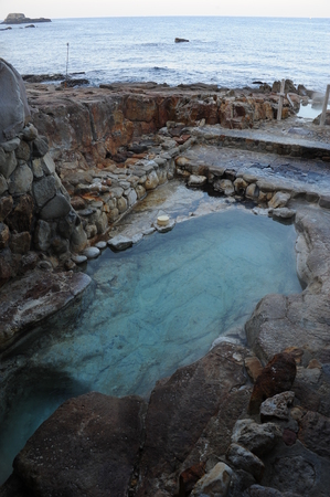 hotspring spa,Japanの写真素材