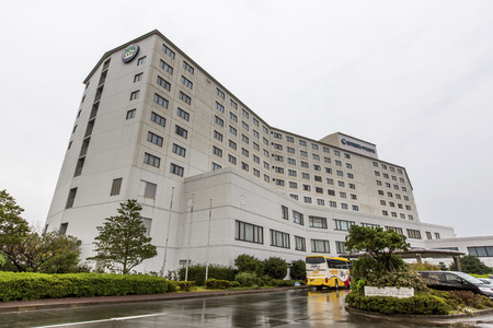 Exterior view of Southern Royal Hotel, Japanのeditorial素材
