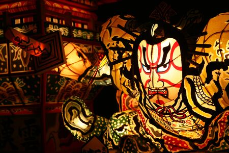 japanese lanternのeditorial素材