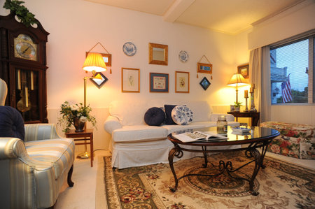 Interior view of a house in Japanのeditorial素材