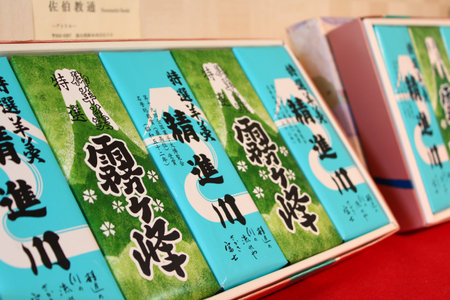 Close up to food packaging in a box