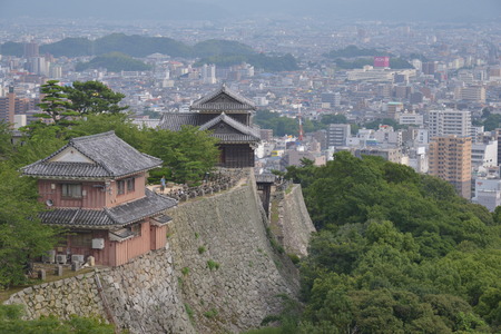 Matsuyama Castle, Japanのeditorial素材