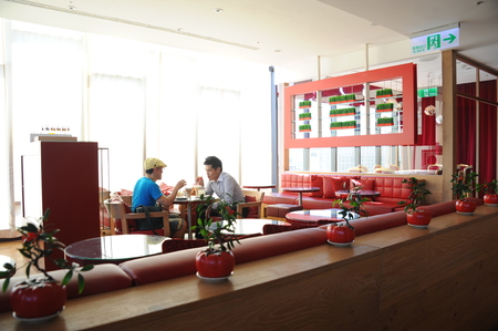 restaurant in Taipei,Taiwan,Chinaのeditorial素材