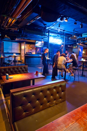 interior of nightclubのeditorial素材