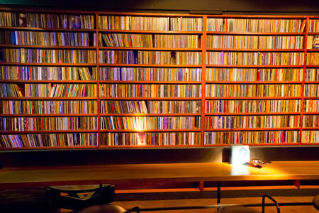 CD in the nightclubのeditorial素材