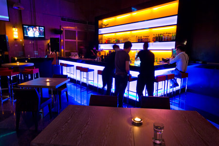 interior of nightclub