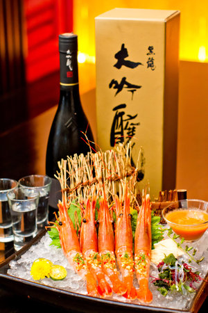 seafood paletteのeditorial素材