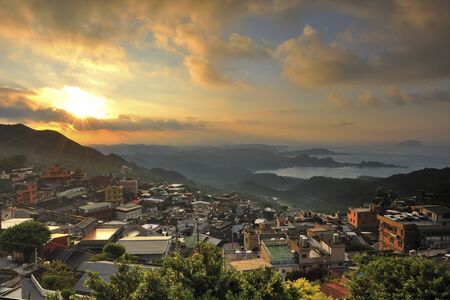 Jiufen landscapeのeditorial素材