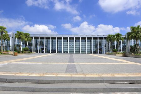 Scenic shot of THSR Hsinchu Station Hsinchu Countryのeditorial素材