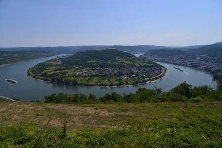summer of Germany Rhineの写真素材